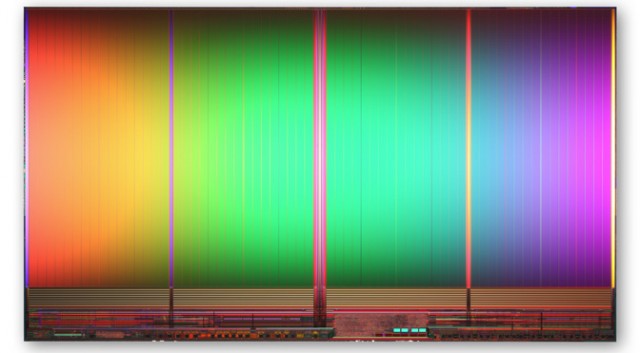 NAND flash silicon die