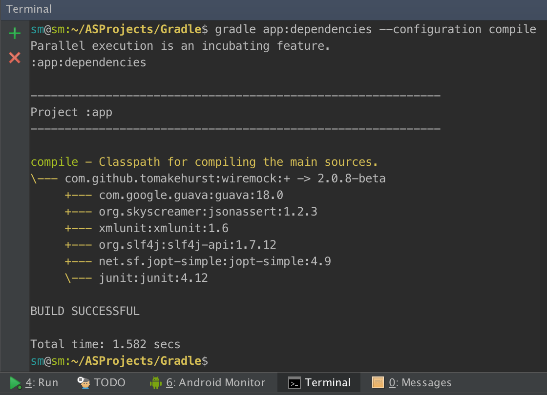 Gradle: управляя зависимостями - 12