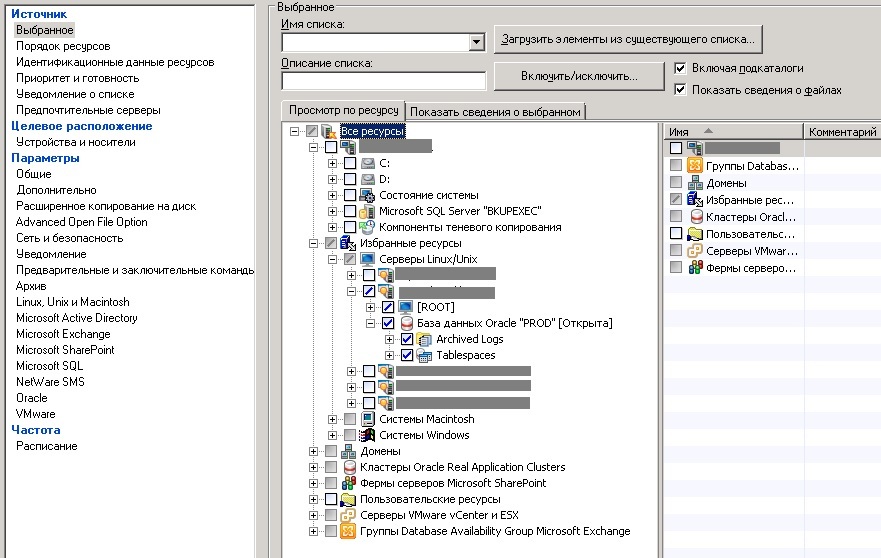 Symantec Backup Exec: резервное копирование Oracle, установленного на Linux - 1