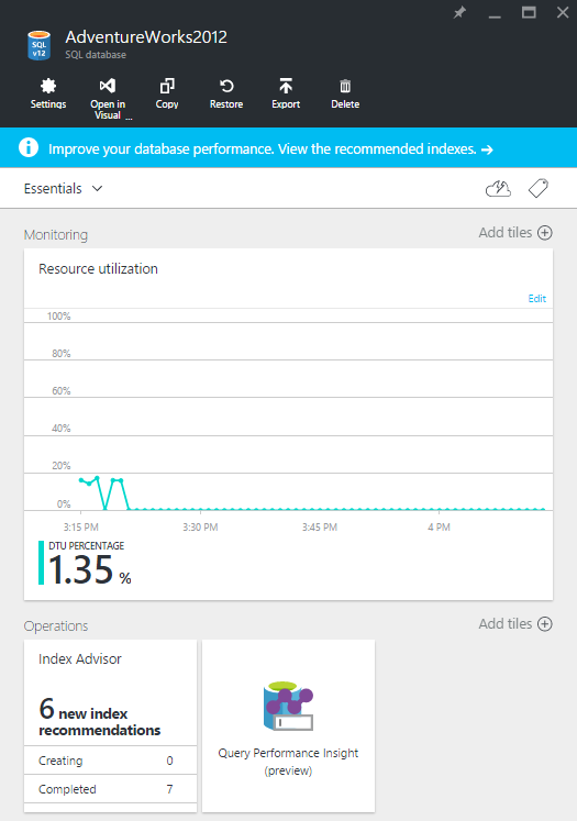 Эффективное управление индексами в Azure SQL Database с помощью Index Advisor - 6