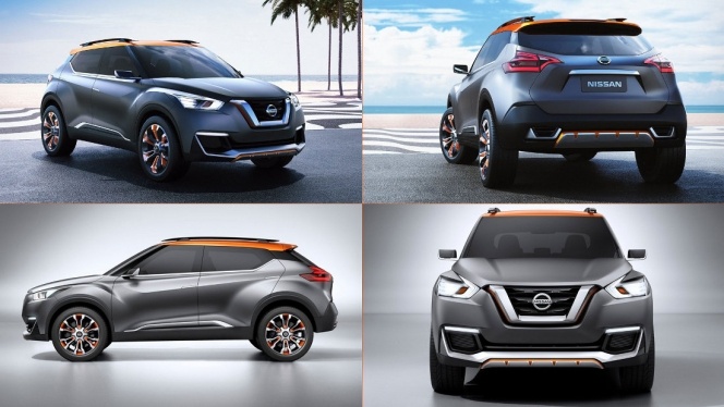 В 2016-м году появится новый кроссовер Nissan Kicks