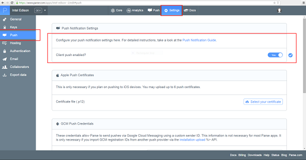 Облачный сервис Parse и Intel Edison - 3