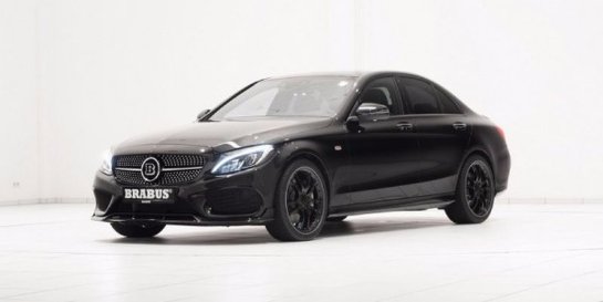 Brabus форсировали Mercedes C450 AMG Brabus форсировали Mercedes C450 AMG