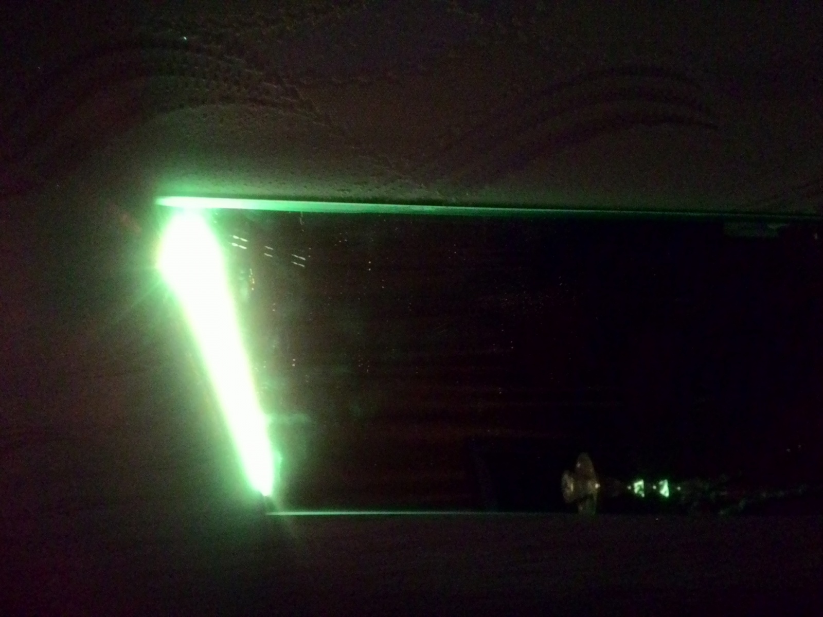 Ночник из зеркала и RGB LED Strip Light - 16