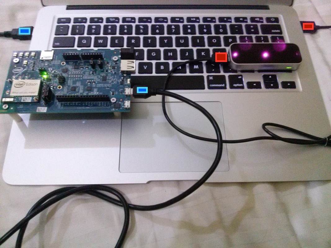 Управление жестами при помощи Intel Edison и Leap Motion - 5 Управление жестами при помощи Intel Edison и Leap Motion - 5