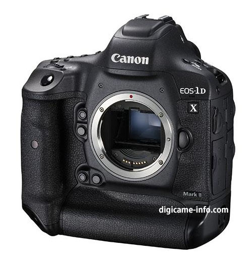 Появились изображения и спецификации камеры Canon EOS-1D X Mark II, анонс которой ожидается на следующей неделе