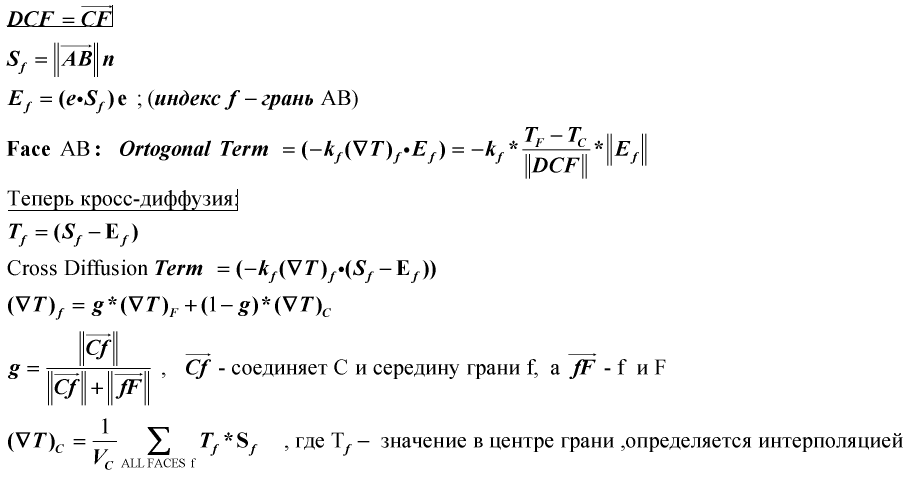 Метод Finite Volume — реализация на примере теплопроводности - 16