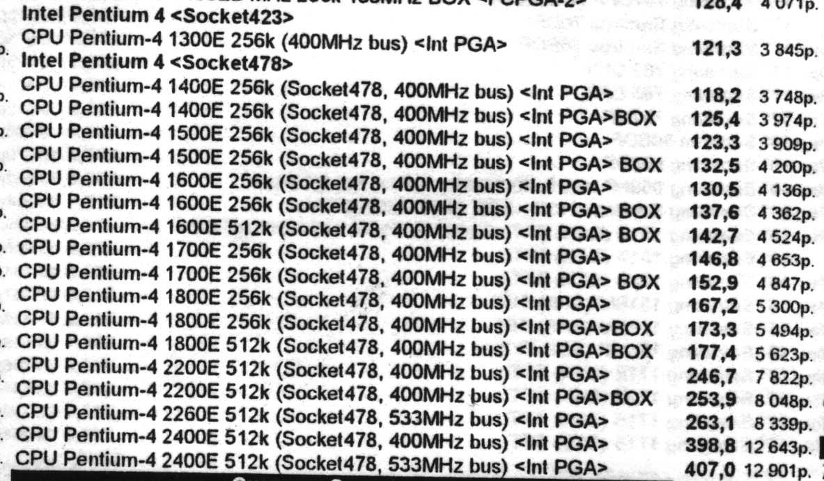 Минутка ностальгии: цены на компьютеры и комплектующие от 2002 года - 20