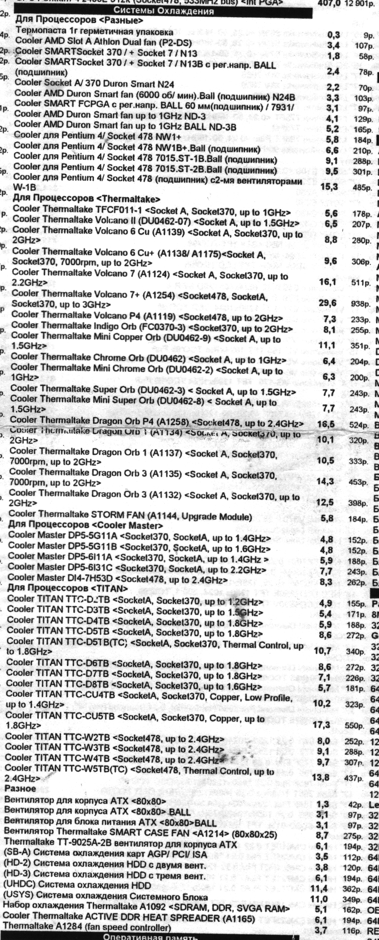 Минутка ностальгии: цены на компьютеры и комплектующие от 2002 года - 21