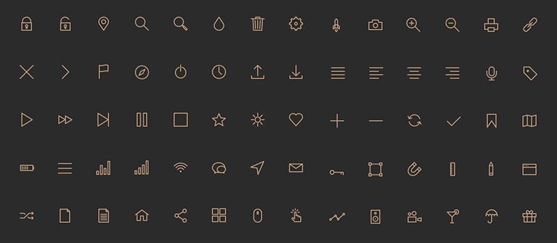 Stroke Icons