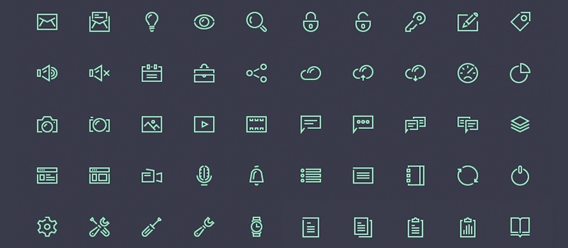 Stroke Gap Icons