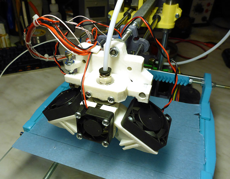 Продолжение статьи о доработках принтера MC2, ч.2. Калибровка, доработка системы охлаждения - 1