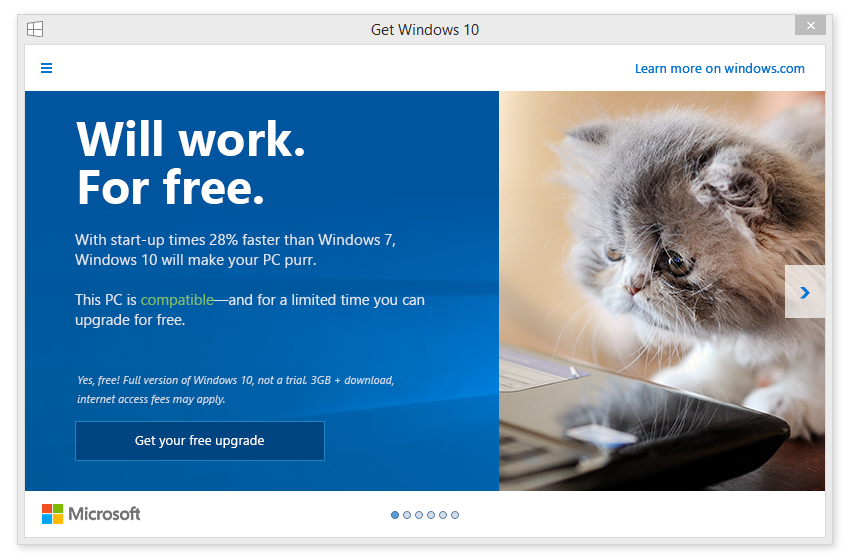 Microsoft начала распространять Windows 10 в качестве рекомендуемого обновления - 2 Microsoft начала распространять Windows 10 в качестве рекомендуемого обновления - 2