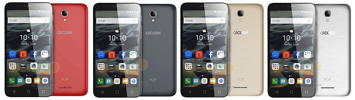 Alcatel OneTouch готовит три аппарата линейки Pop 4