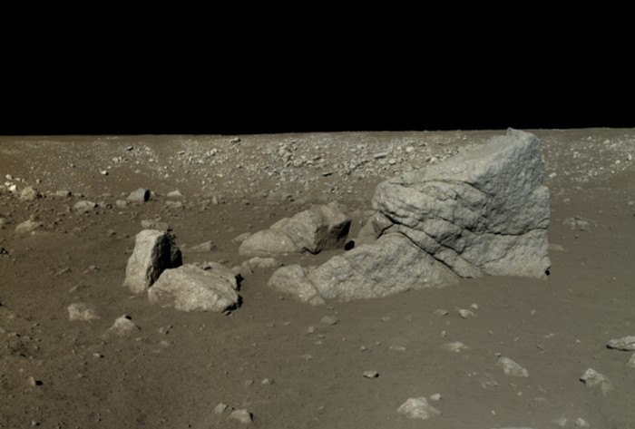 Китай опубликовал фото с лунной поверхности - 1