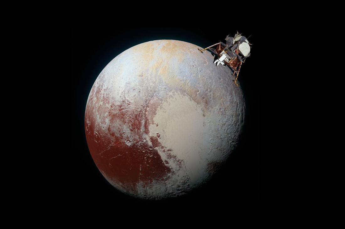 Почему «Хаббл» видит Плутон, но не видит «Аполлон»? - 1