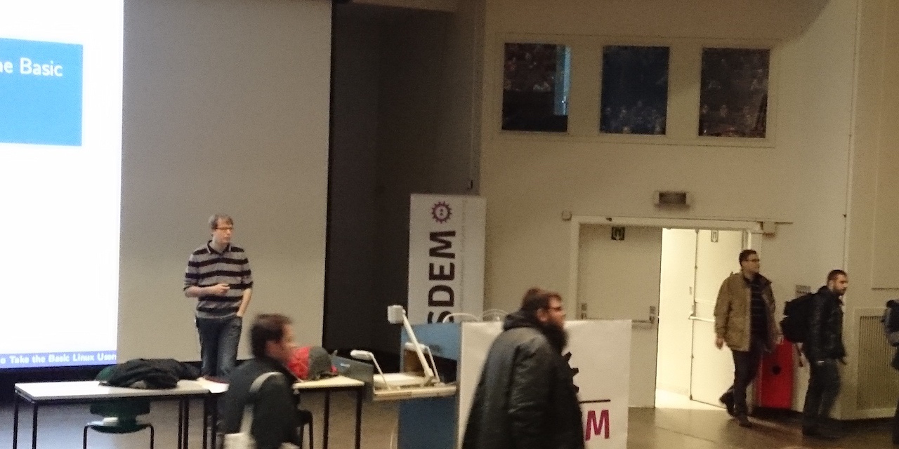 Вафли против технологий на FOSDEM 2016 - 7