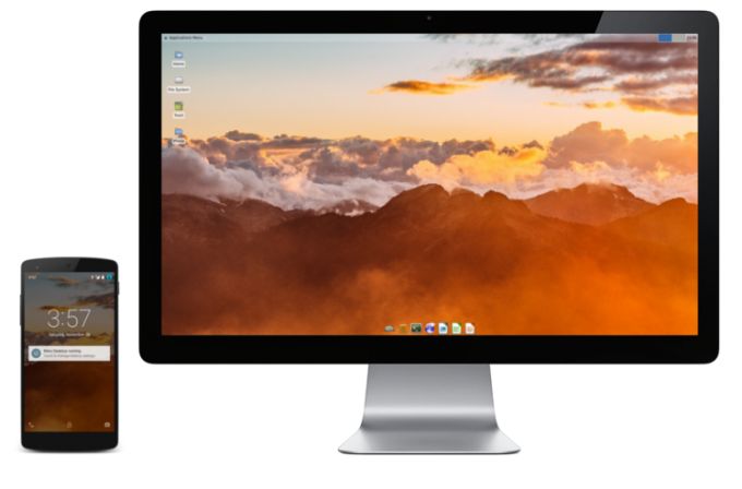 MaruOS превращает смартфон на Android в Linux десктоп - 1