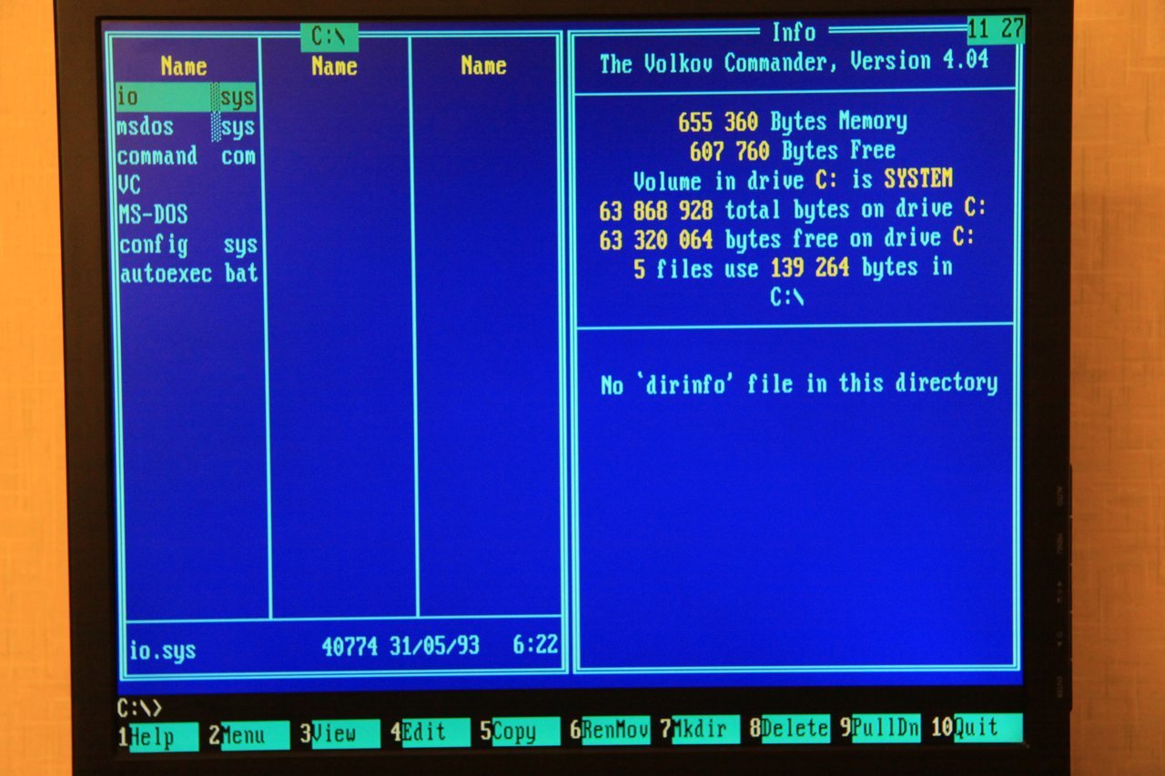 Запускаем DOS игры на тонком клиенте HP Compaq t5520 2006 года выпуска - 21