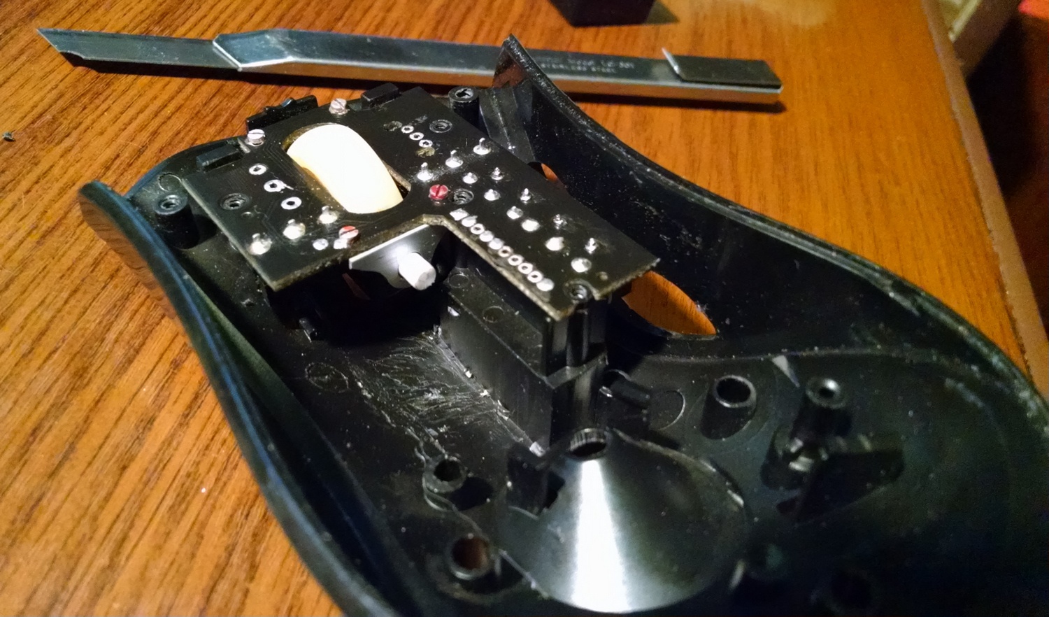 Модернизация мыши — добавление наклонов колеса, замена электроники - 10