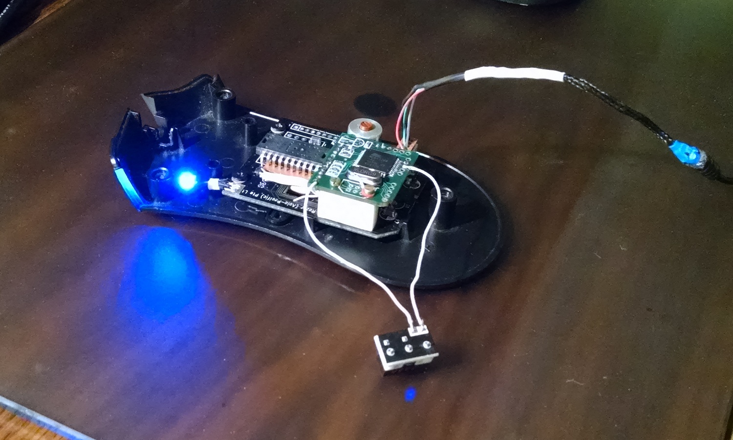 Модернизация мыши — добавление наклонов колеса, замена электроники - 28