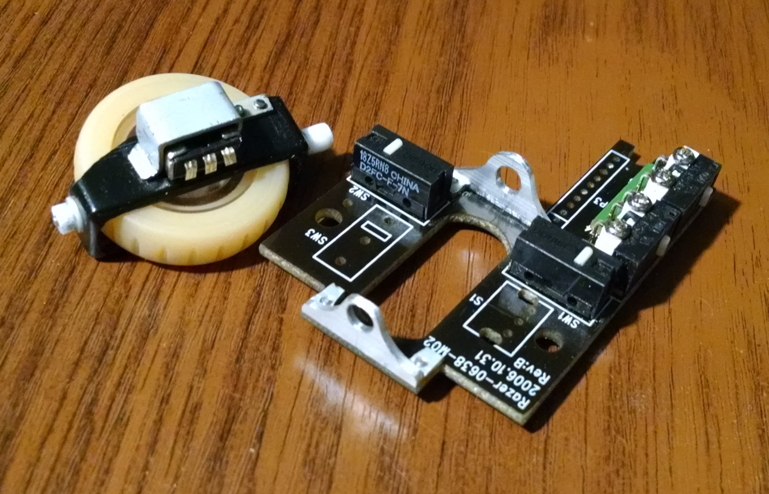 Модернизация мыши — добавление наклонов колеса, замена электроники - 8