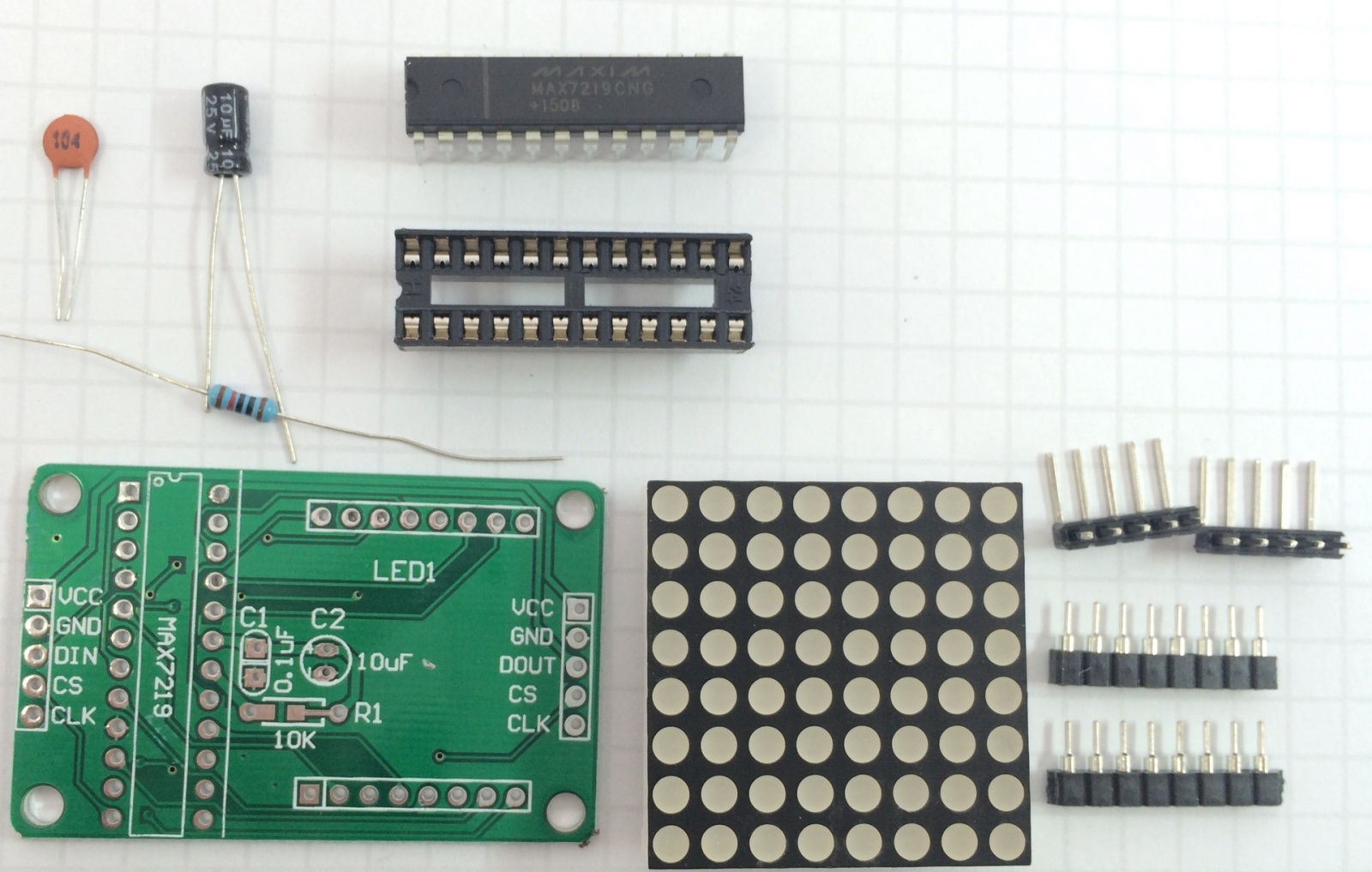 Подключаем светодиодную матрицу к Raspberry pi - 3