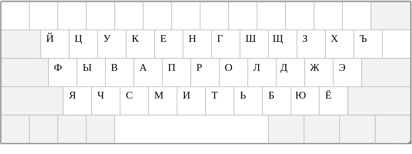 Компьютер на английской раскладке