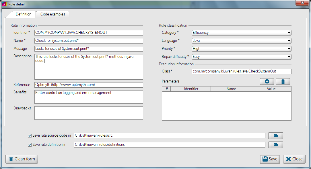 Написание кастомных правил для анализатора кода Kiuwan - 4 Написание кастомных правил для анализатора кода Kiuwan - 4