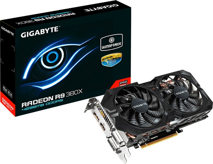 Gigabyte представила видеокарту GV-R938XWF2-4GD