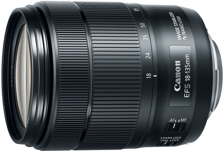 Объектив Canon EF-S18-135mm f/3.5-5.6 IS USM появится в продаже в марте по цене $600