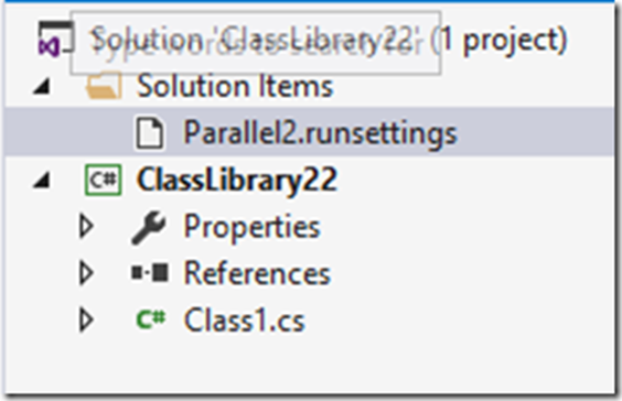 Параллельное выполнение тестов с учетом контекста с использованием Visual Studio 2015 Update 1 - 2