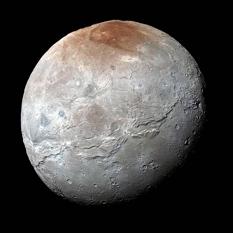 Специалисты NASA заподозрили существование древнего океана у Харона, спутника Плутона - 1