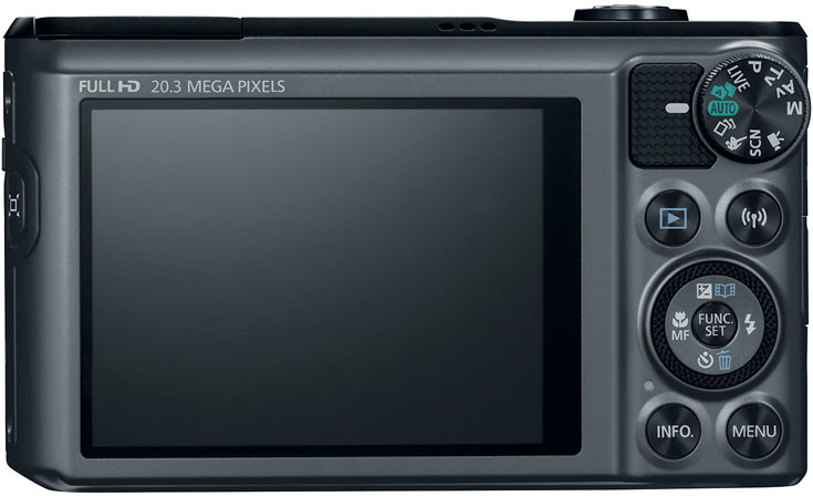 Разрешение компактной камеры Canon PowerShot SX720 HS — 20 Мп