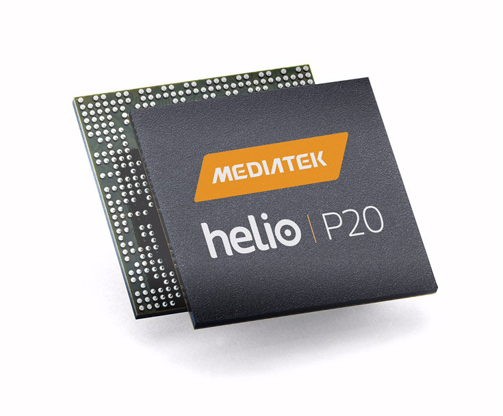 Однокристальная система MediaTek helio P20 рассчитана на выпуск по 16-нанометровой технологии FinFET+