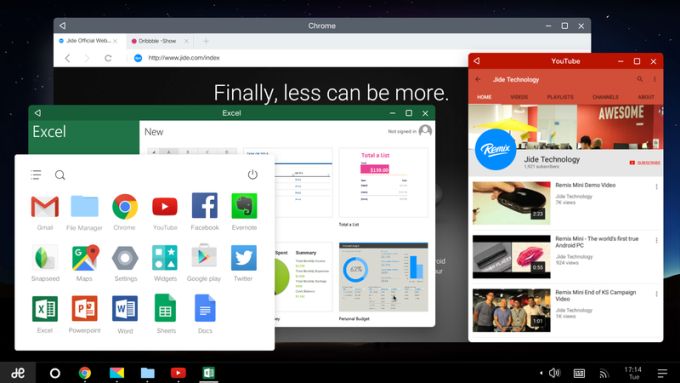 Remix OS, многооконная ОС на Android для ПК, с 1 марта станет еще лучше - 1