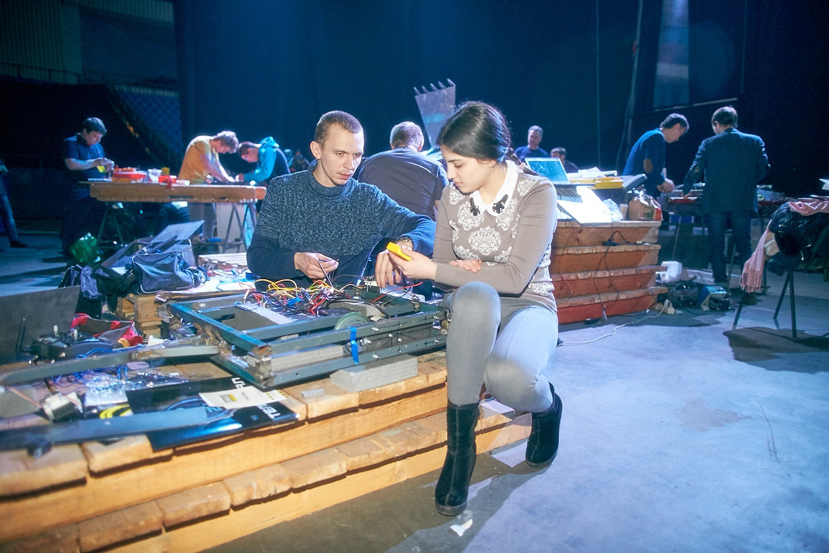 Фотоотчет с открытия боев роботов «Бронебот-2016» - 5 Фотоотчет с открытия боев роботов «Бронебот-2016» - 5