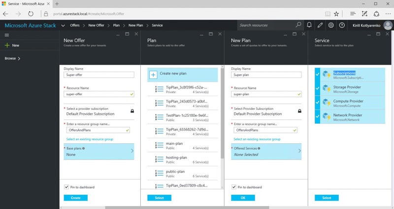 Обзор возможностей Azure Stack Technical Preview 1 - 6