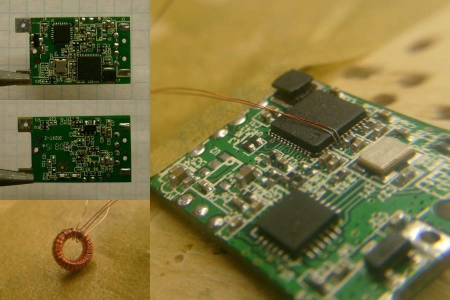 Железная модификация RTL-SDR стика, для приема КВ - 4