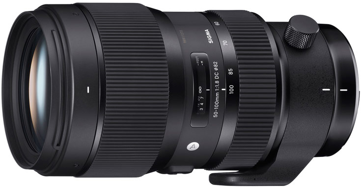 Sigma 50-100mm F1.8 DC HSM Art — первый телеобъектив с постоянной максимальной диафрагмой F/1,8