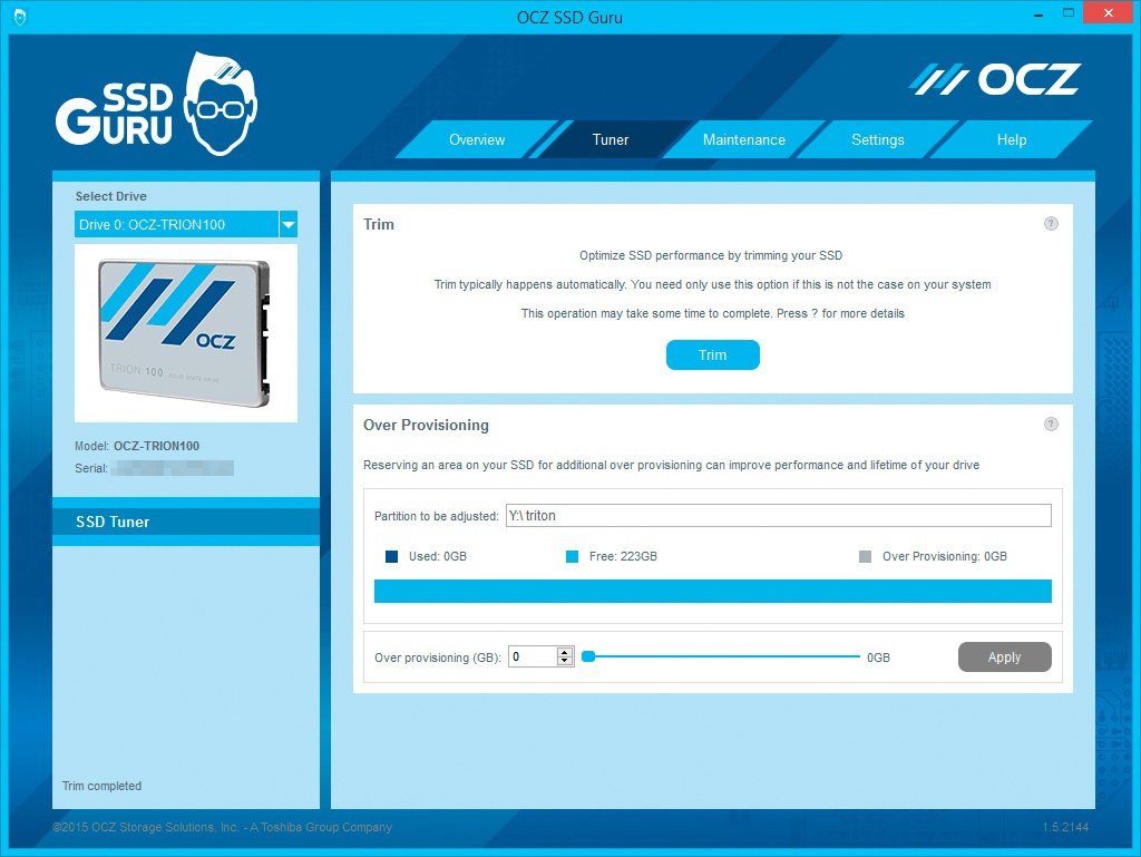 Обзор SSD-накопителя OCZ Trion 100 - 19 Обзор SSD-накопителя OCZ Trion 100 - 19