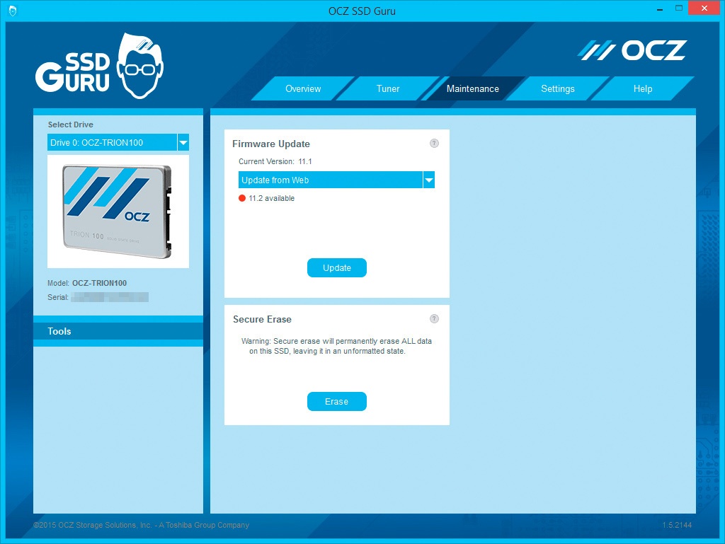 Обзор SSD-накопителя OCZ Trion 100 - 20 Обзор SSD-накопителя OCZ Trion 100 - 20