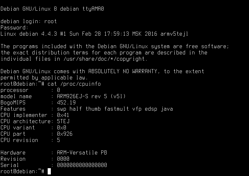 RISC'овый Debian под QEMU - 4
