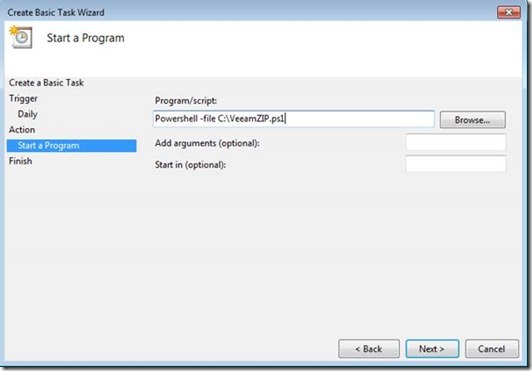 Использование PowerShell для работы с Veeam Backup Free Edition - 7