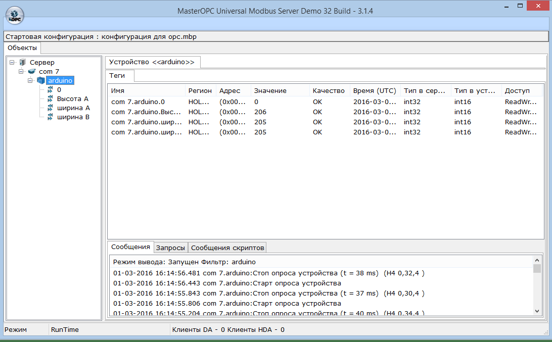 Arduino+Modbus+MasterScada - 4