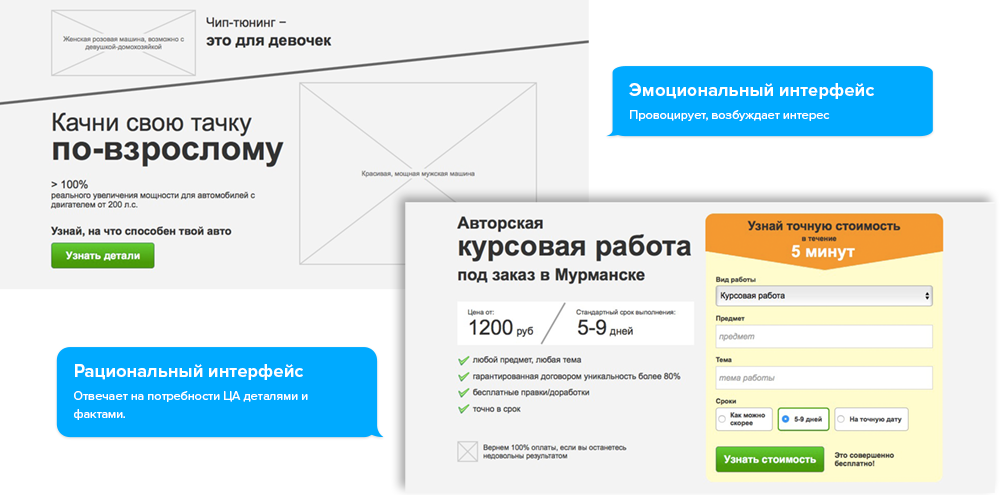 Эмоциональный landing page? Воу воу, полегче - 3