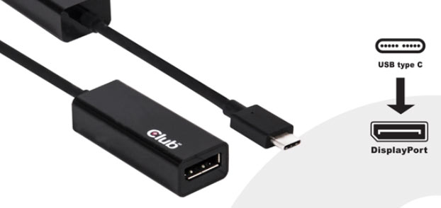 USB 3.1 Type-C to DisplayPort 1.2 (CAC-1507)