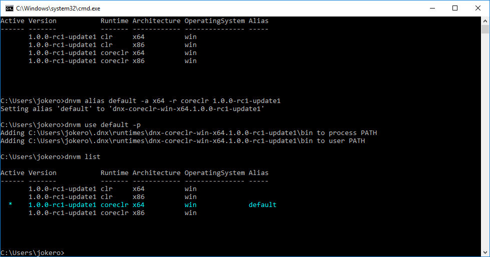 Подготовка ASP.NET 5 (Core) проекта и DNX окружения для участия в хакатоне в рамках hack.summit() 2016 на Koding.com - 3