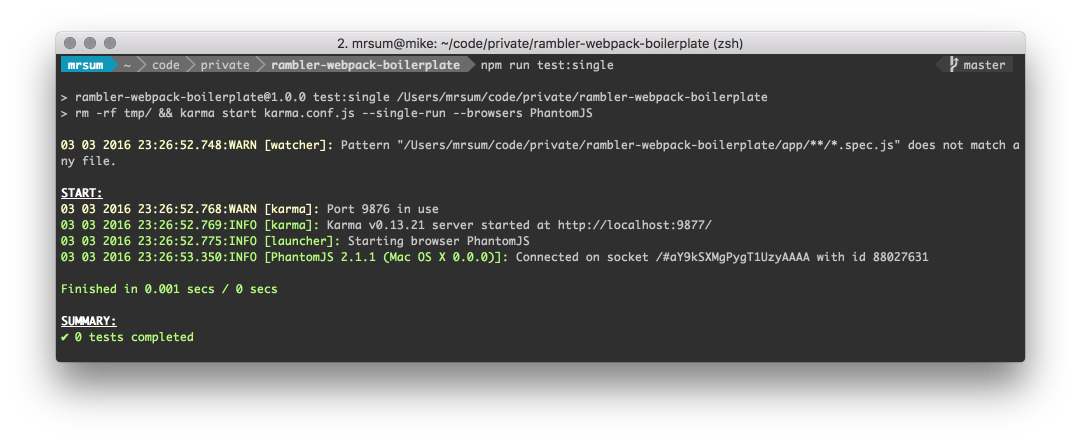 Тестирование JS. Кармический Webpack - 3 image
