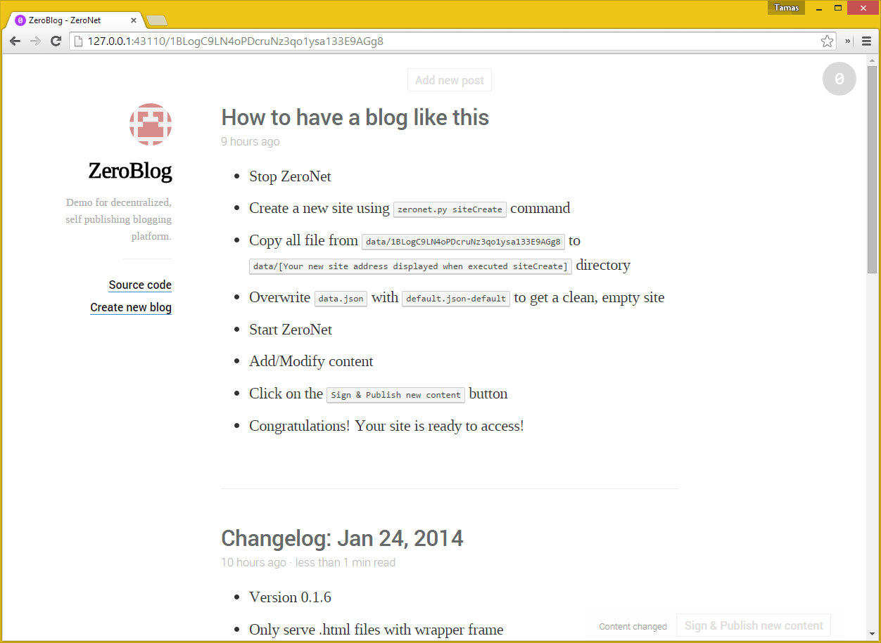 ZeroNet — По настоящему распределенная сеть — год спустя - 3 image